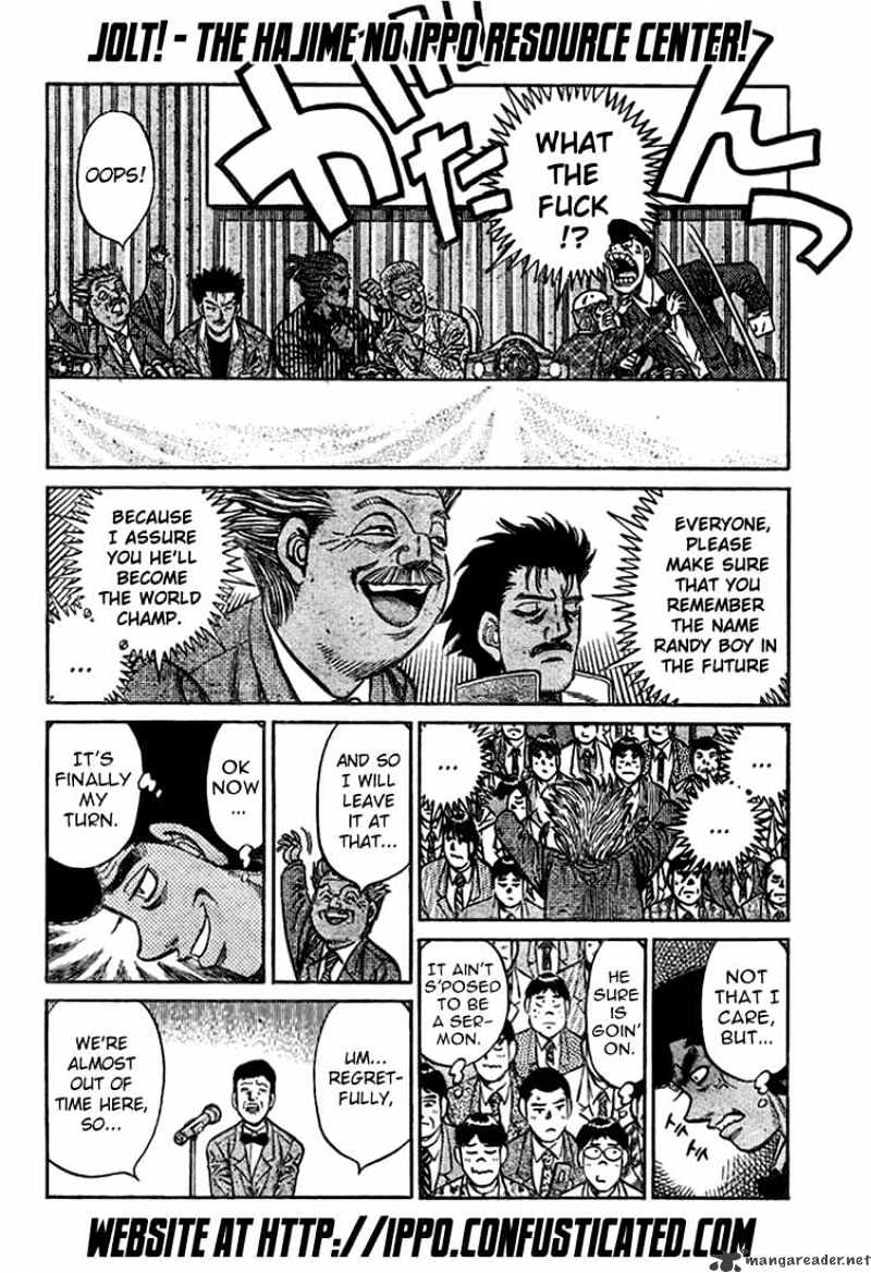 Hajime no Ippo: Fighting Spirit, Chapter 816 image 13